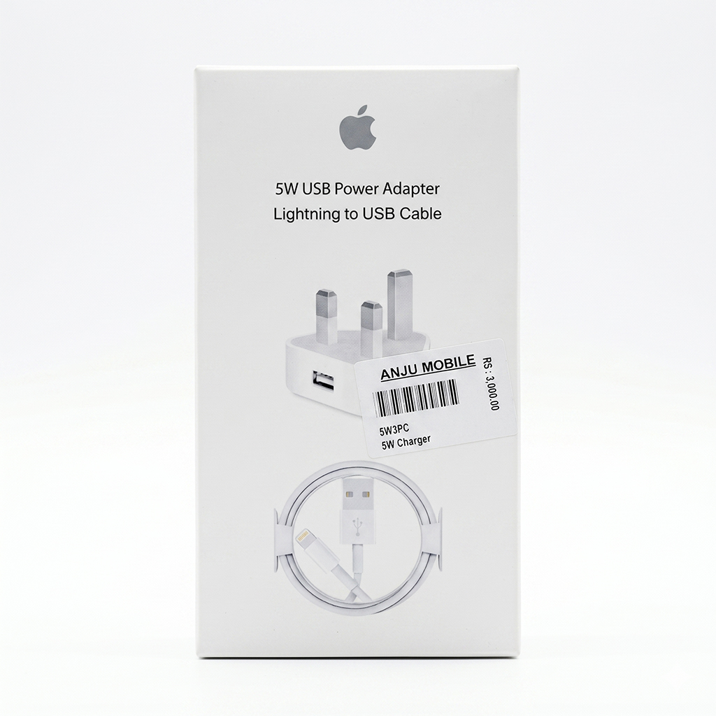 5W USB Power Adapter & Lightning to USB Cable