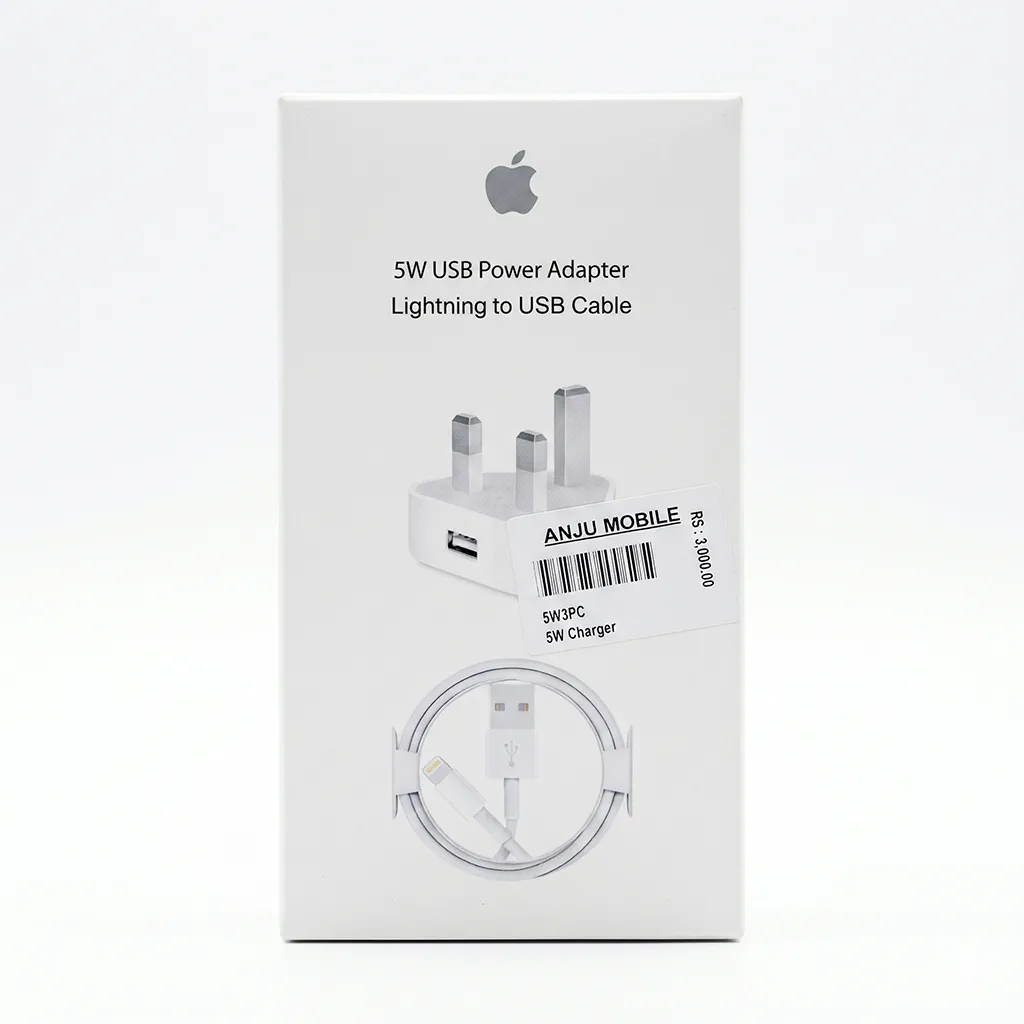 5W USB Power Adapter & Lightning to USB Cable