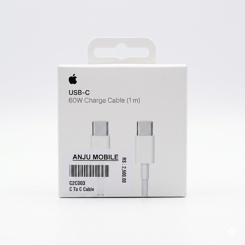 USB-C 60W Charge Cable (1 m)